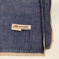 COMME des GARCONS コムデギャルソン 大判ストール ライトインディゴ シャンブレー OK-K001 福生店