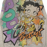 90's USA製 BETTY BOOP ベティブープ スウェットトレーナー グレー Size M 福生店