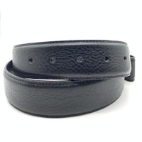 Chrome Hearts クロムハーツ レザーベルト ストラップ 1.5インチ ホースシューリベット ブラック Size 34 福生店
