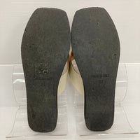 ATP ALL TOMORROW'S PARTIES オールトゥモロウズパーティーズ トングボリュームサンダル オフホワイト×ブラウン size37 24cm 瑞穂店