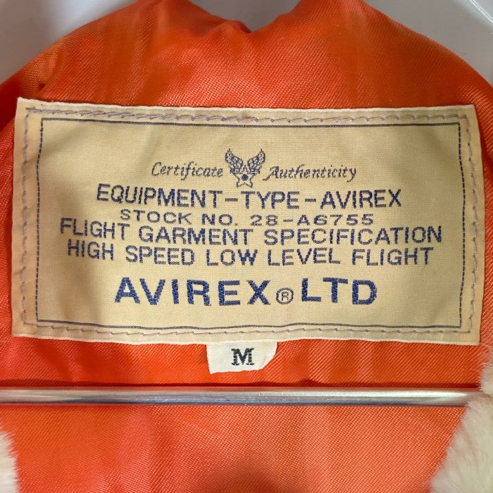 AVIREX フライトジャケット アヴィレックス 28-A6755 メンズ M