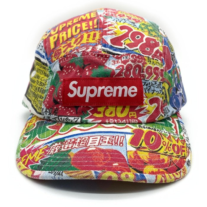 SUPREME シュプリーム 22SS Special Offer Camp Cap スペシャルオファー キャンプキャップ チラシ柄 福生店