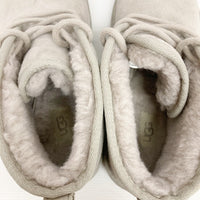 UGG アグ F27019F ニューメルショートブーツ グレージュ size25cm 瑞穂店