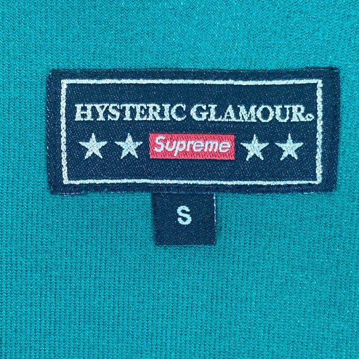 Supreme×HYSTERIC GLAMOUR シュプリーム×ヒステリックグラマー Velour Track Jacket ベロアトラックジャケット  21SS グリーン sizeS 瑞穂店