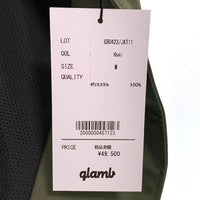 glamb グラム 23AW Long High Neck coat ロングハイネックコート カーキ GB0423/JKT11 Size M 福生店