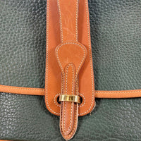 DOONEY&BOUREKE ドゥーニー&バーク レザーショルダーバッグ グリーン キャメル 福生店