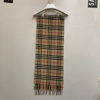BURBERRY バーバリー ノバチェックカシミアマフラー ベージュ 瑞穂店