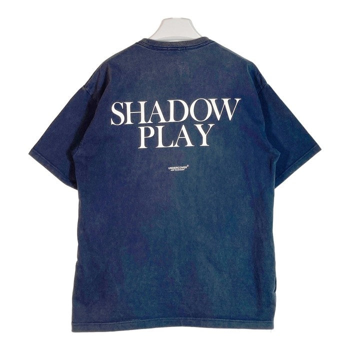 UNDERCOVER アンダーカバー 16SS 度詰天竺TEE SHADOW PLAY ネイビー size3 瑞穂店