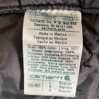 CARHARTT カーハート メキシコ製 ダック地 裏地キルティング ベスト ダークネイビー sizeL 瑞穂店