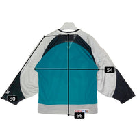US古着 CCM NHL SAN JOSE SHARKS サンノゼシャークス ゲームシャツ ホッケーシャツ カナダ製 グリーン sizeS 瑞穂店