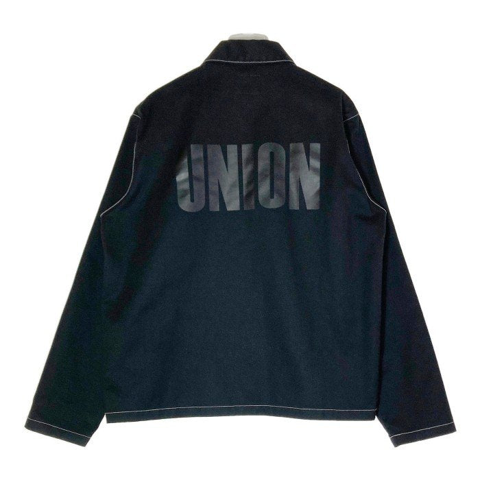 Dickies ディッキーズ×UNION ユニオン21AW 213M10UO01 OVERSIZED WORK SHIRT ディッキーズ  オーバーサイズ ワーク シャツ ブラック size3 瑞穂店