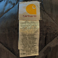 Carhartt カーハート ダックベスト 中綿 キルティング ネイビー メキシコ製 V02 MDT Size XL 福生店