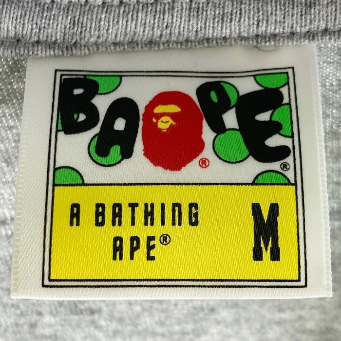 A BATHING APE アベイシングエイプ Tシャツ グレー sizeM 瑞穂店