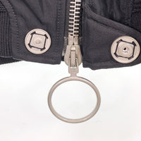 OFF-WHITE オフホワイト 16AW Bomber Jacket MA-1 ボンバージャケット バックプリント ブラック Size XL 福生店