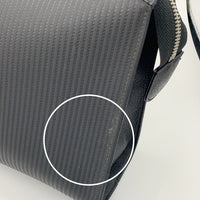 BVLGARI ブルガリ PVC レザークラッチバッグ セカンドバッグ ブラック 福生店