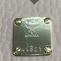 MCM エムシーエム MMKAAVE15QH001 ヴィセトス スタッズ レザー リュックサック バックパック パウダーピンクピンク 瑞穂店