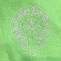 Chrome Hearts クロムハーツ L/S TEE ロングスリーブ ポケット Tシャツ ライムグリーン Size L 福生店