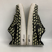 NIKE ナイキ AH8462-001 AIR FORCE 1 07 QS NIKE ALL OVER LOGO エアフォース1 スニーカー ブラック size28cm 瑞穂店