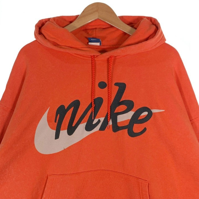 NIKE ナイキ 21SS CACTUS PLANT FLEA MARKET カクタスプラントフリーマーケット Shoe Box Parka  シューボックスパーカー USED加工 オレンジ CZ1147-891 Size M 福生店