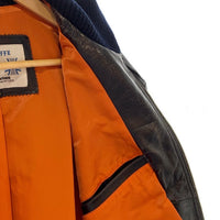 Morgan Prodactions モーガン プロダクション ドイツ空軍 レザー リブジャケット ワッペンカスタム ブラック Size XL 福生店
