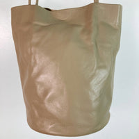 MODERN WEAVING モダン ウィービング SLIM LAMB OVAL BUCKET バッグ ベージュ 瑞穂店