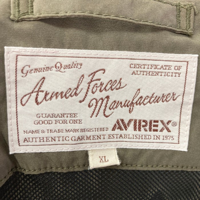 B15983 美品 アヴィレックス　CWUジャケット　FROGMAN 黒L セール】《CROSSOVER》LEATHER CWU PARKA / レザー CWU パーカー