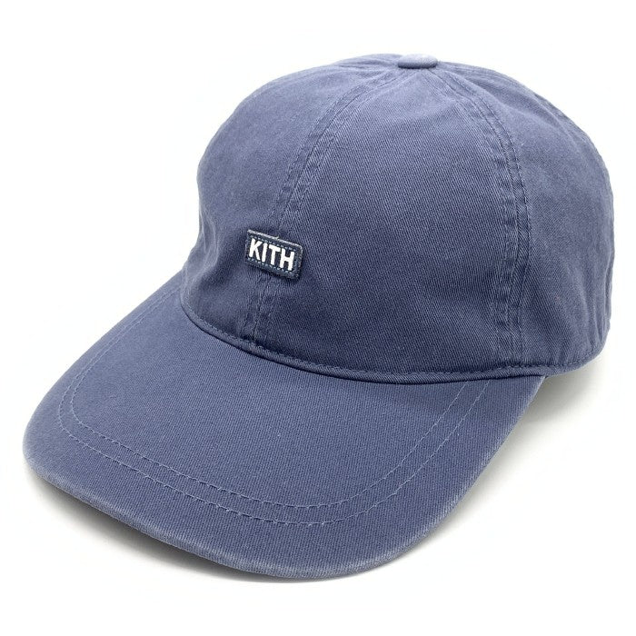 【新品】KITH kith キャップ 帽子 ネイビーカラーネイビー