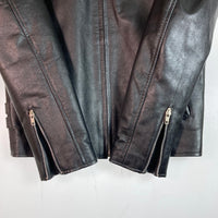 HORN WORKS ホーンワークス レザー シングルライダース ブラック sizeM 瑞穂店