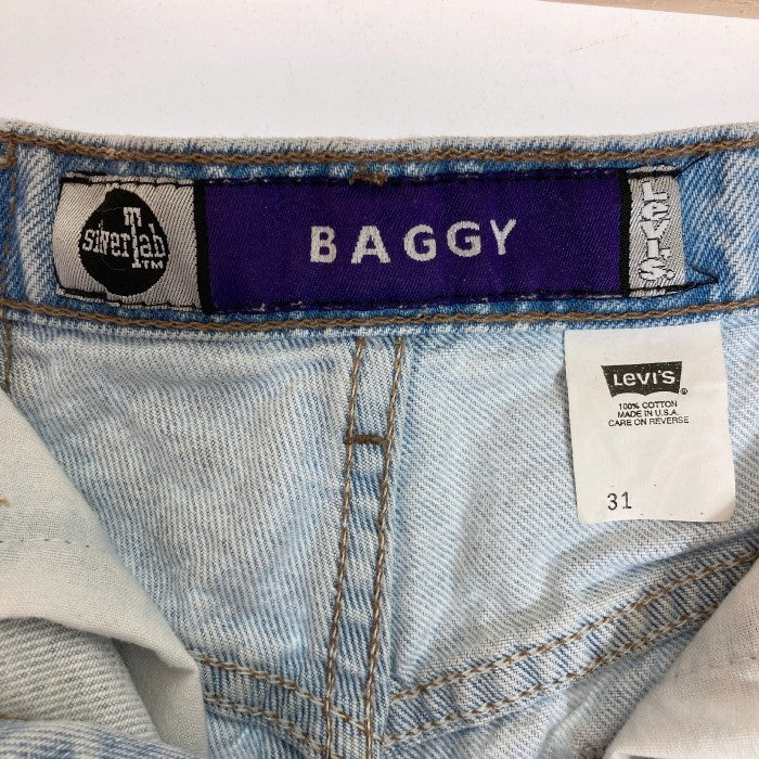 LEVI'S リーバイス SILVER TAB BAGGY USA製 96年製 90's デニム ハーフパンツ インディゴ sizeW31 瑞穂店