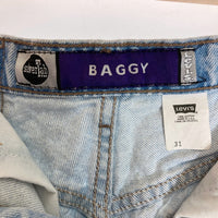 LEVI'S リーバイス SILVER TAB BAGGY USA製 96年製 90's デニム ハーフパンツ インディゴ sizeW31 瑞穂店