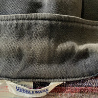 50's DUBBULE WARE ダブルウェア ウィップコードジャケット ブランケット 後付ワッペン 棒TALON チャコール Size M相当 福生店