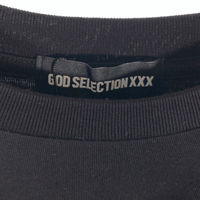 GOD SELECTION XXX スウェット トレーナー　ブラック　Lサイズ