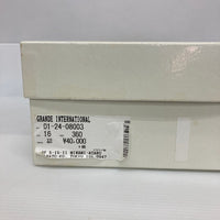 LUCA GROSSI ルカ グロッシ タッセル キルト ローファー ART B778M CAM LIGHT ライトグレー size36 瑞穂店