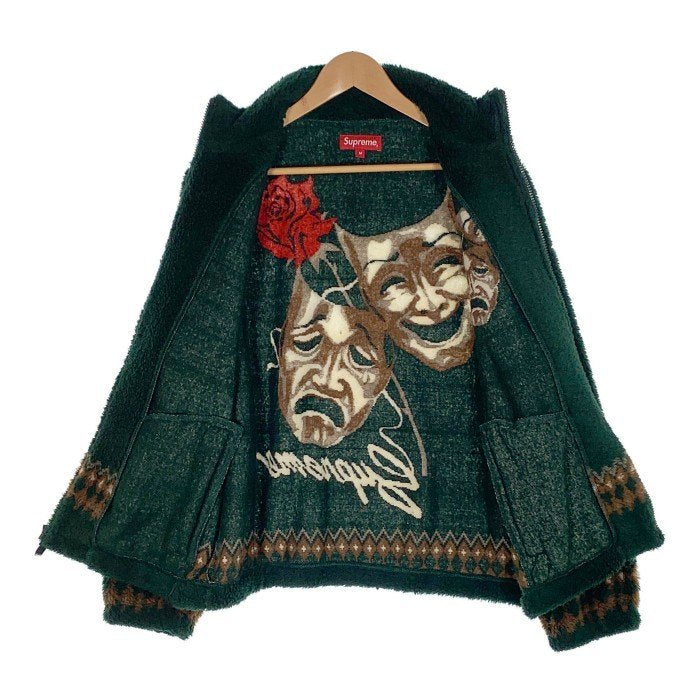 SUPREME シュプリーム 20SS Drama Mask Fleece Jacket ドラママスク フリースジャケット グリーン Size M  福生店