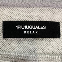 1PIU1UGUALE3 RELAX ウノピゥウノウグァーレトレ リラックス スウェット ジップアップパーカー パンツ セットアップ グレー Size M 福生店