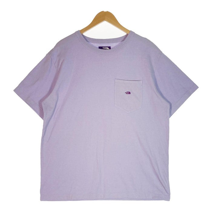 THE NORTH FACE ノースフェイス PURPLE LABEL ポケットTシャツ パープル NT3225N sizeXL 瑞穂店