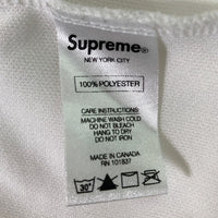 SUPREME シュプリーム 17AW Scarface hockey Jersey スカーフェイス ホッケージャージ ナンバリング ロゴ ホワイト sizeXL 瑞穂店