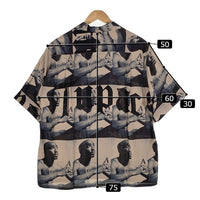WACKO MARIA ワコマリア TUPAC S/S HAWAIAN SHIRTS ハワイアンシャツ 半袖 2PAC ベージュ Size L 福生店