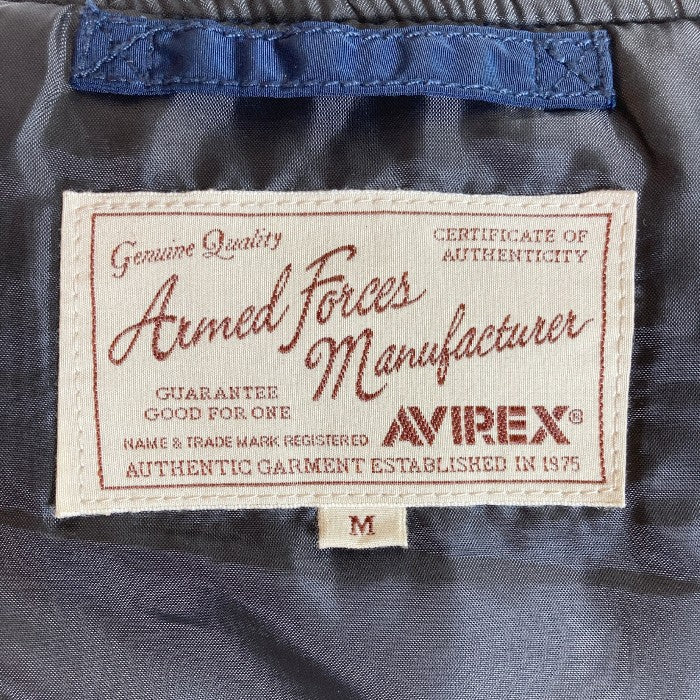 AVIREX アヴィレックス 6172140 U.S.A.F. 70th ANNIVERSARY TYPE MA-1JACKET  アメリカ空軍70周年記念 フライトジャケット ネイビー sizeM 瑞穂店