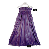 MURRAL ミューラル ドローストリングスカート ロングスカート パープル sizeF 瑞穂店