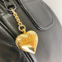 MOSCHINO モスキーノ キルティングバッグ ブラック 瑞穂店