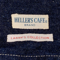 HELLER'S CAFE ヘラーズカフェ 1940's Bag-pocket Hunting Vest デニム ハンティングベスト インディゴ Size 福生店