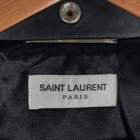SAINT LAURENT PARIS サンローランパリ クラシックモーターサイクルジャケット ダブルライダース ブラック 484284 Y5YA2 22年 Size 48 福生店