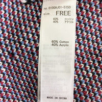 MOUSSY × UMBRO マウジー × アンブロ ニット オーバーサイズシルエット ボルドー sizeFREE 瑞穂店
