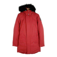 MOOSE KNUCKLES ムースナックルズ STIRLING PARKA スターリングパーカー ダウンジャケット レッド 並行品 Size XS 福生店