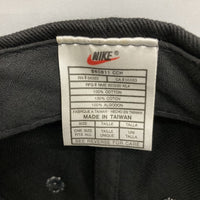 NIKE ナイキ キャップ 帽子 90s 台湾製 ブラック 瑞穂店