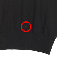 F.C.R.B. エフシーレアルブリストル ラインストーン ウール クルーネックセーター ブラック Size S 福生店