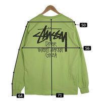 STUSSY ステューシー プリント ロングスリーブTシャツ ドーバーストリートマーケット銀座 グリーン Size L 福生店