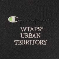 WTAPS ダブルタップス 22AW Champion チャンピオン Academy Crewneck スウェットクルーネック トレーナー ブラック Size 02 福生店