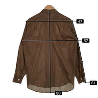 60-70's Sears シアーズ オープンカラーシャツ 長袖 Size M 福生店